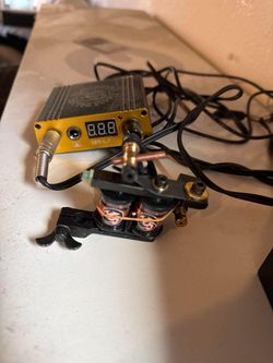 Tattoo Machine with Power Supply