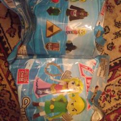 Brand New Zelda Mystery Backpack Buddies 6 Each Unopened