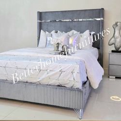 New Bedframe In Box 📦 Buy Now Pay Later $39 Down No Credit Needed 