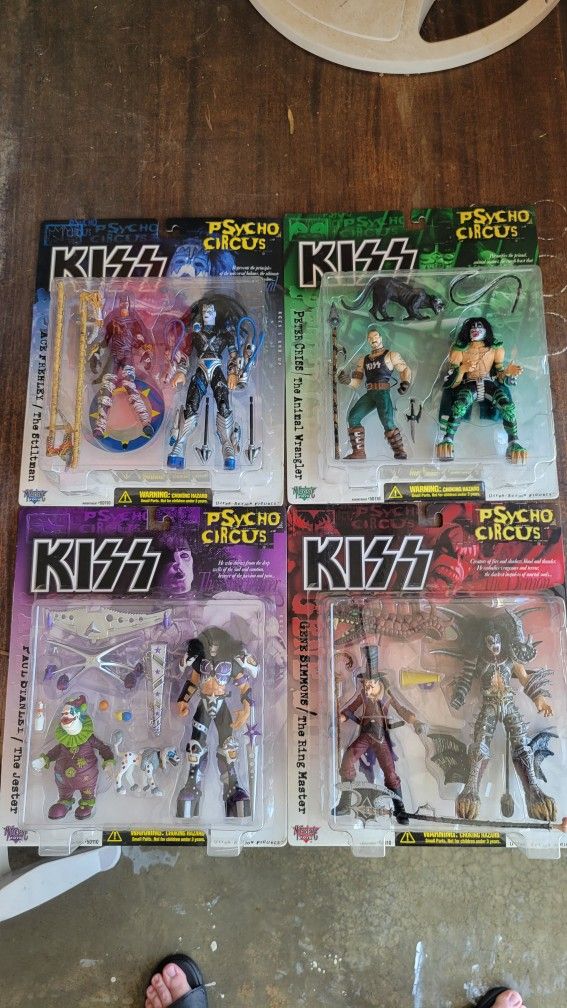 Kiss Psycho Circus Action Figures