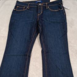 Old Navy Dark Wash Jeans with Tags Size 12