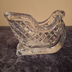 VINTAGE CRYSTAL SLEIGH, GREAT CONDITION 