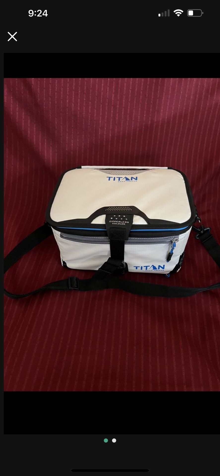 Titan Deep Freeze Zipperless Cooler