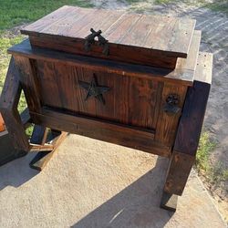 Rustic Ice Chest