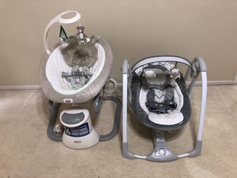 Selling both for $95.. graco soother swing and ingenuity swing