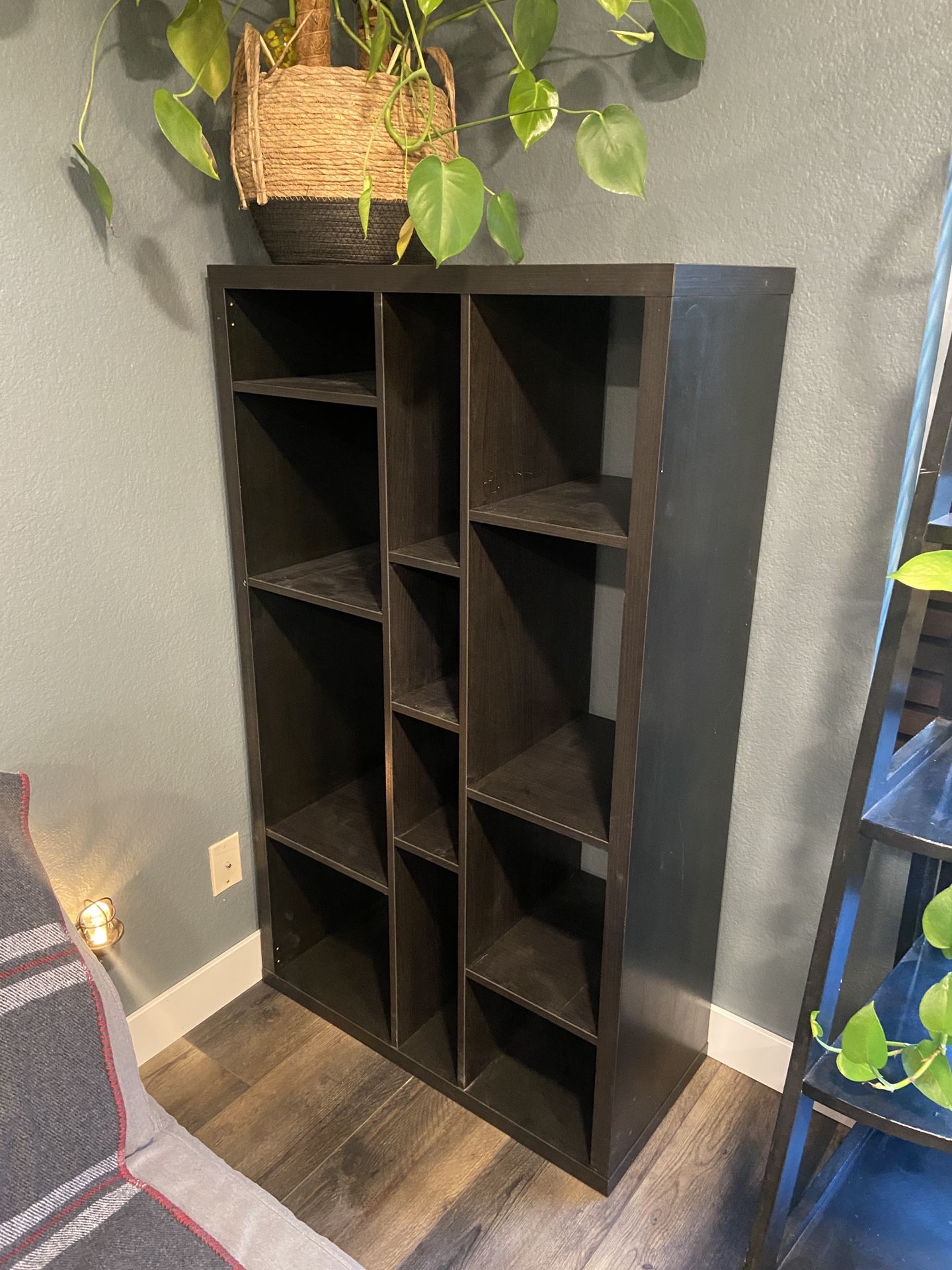 Asymmetrical Kallax IKEA Shelving Unit