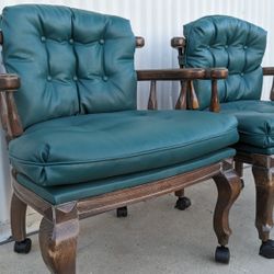 Vintage Rolling Formal Office Chairs | DELIVERY AVAILABLE