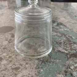 Clear Glass Apothecary 3” Jar