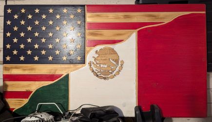 Wooden Flag
