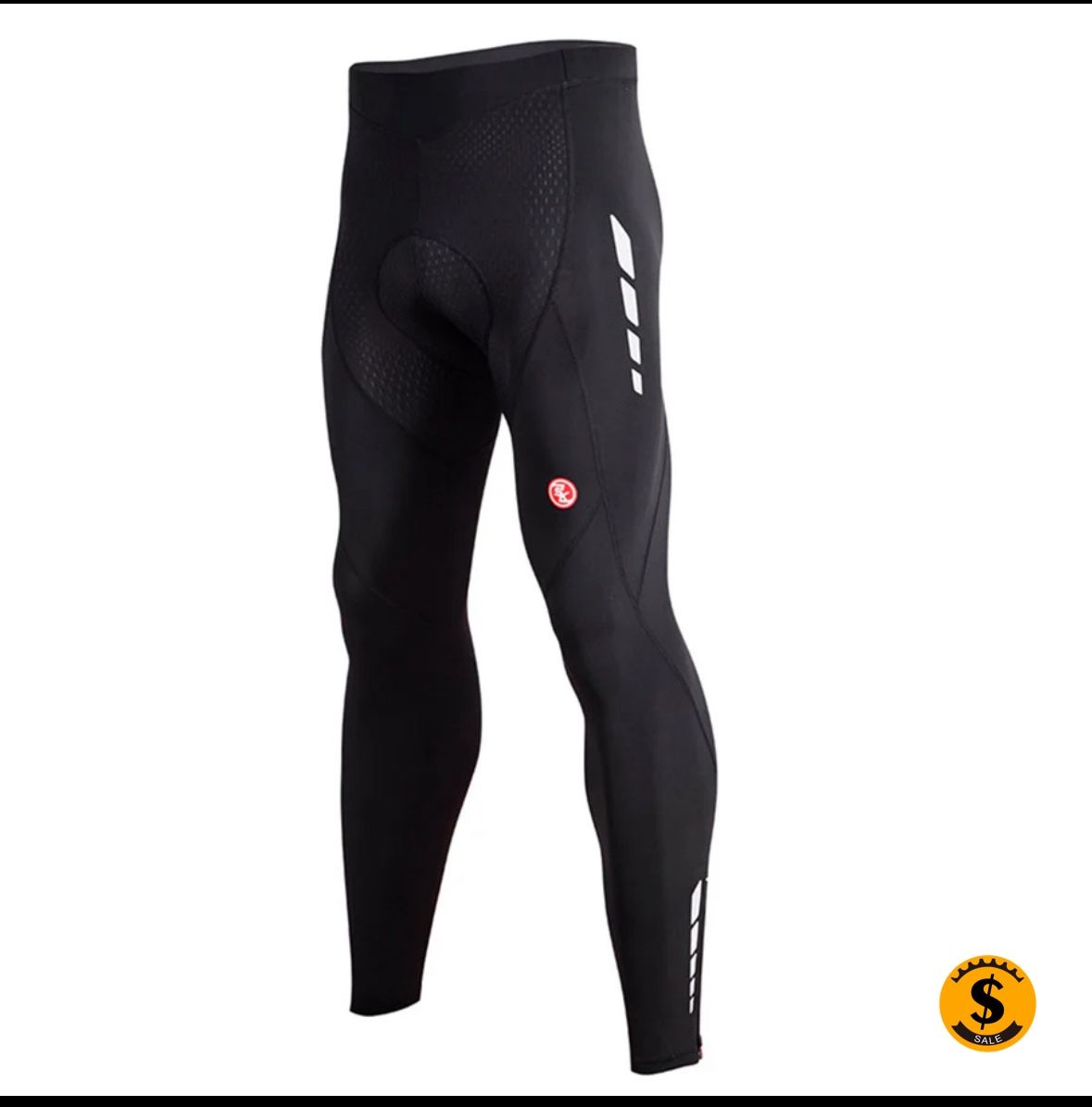 SALE!!!Men's Bicycle Legging 4D Padded Road Bike Tights Breathable