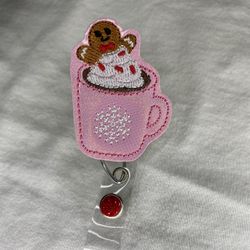Gingerbread Badge Reel 