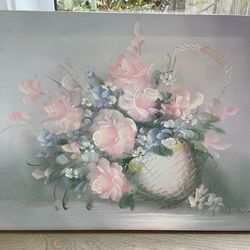 Original floral oil painting