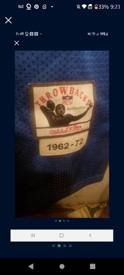 Authentic NFL throwback 1962 Los Angeles Rams Roman Gabriel Jersey