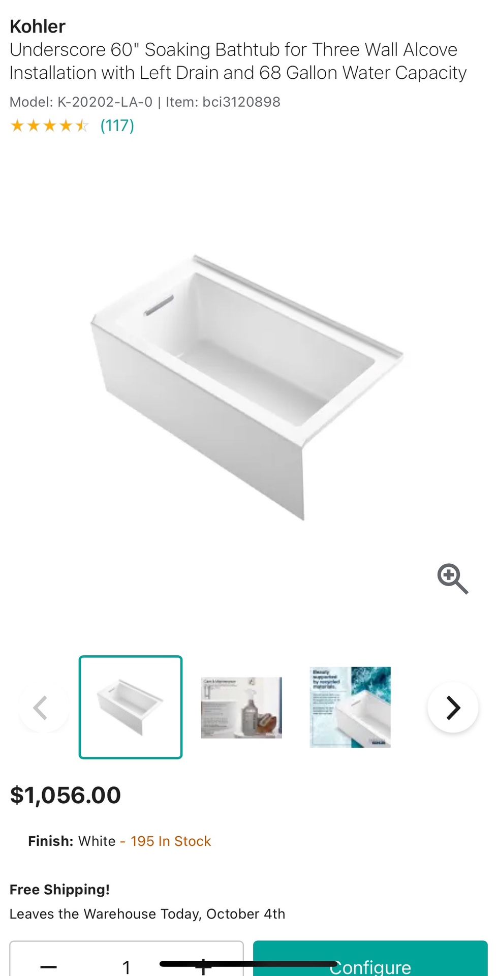 Bathtubs