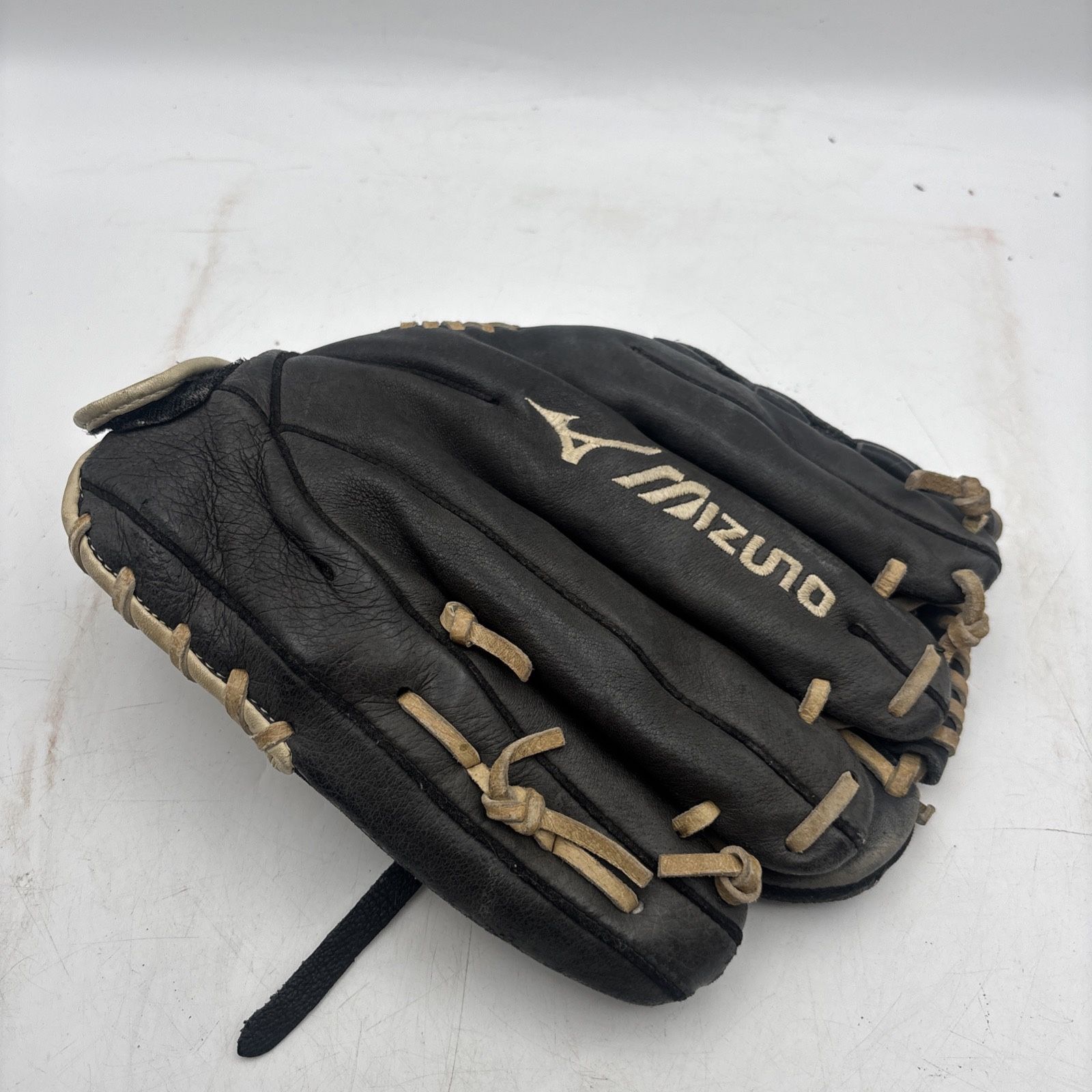 MIZUNO GPMP 1200T RHT Leather Black Gray Baseball Glove 12" Premier Pro