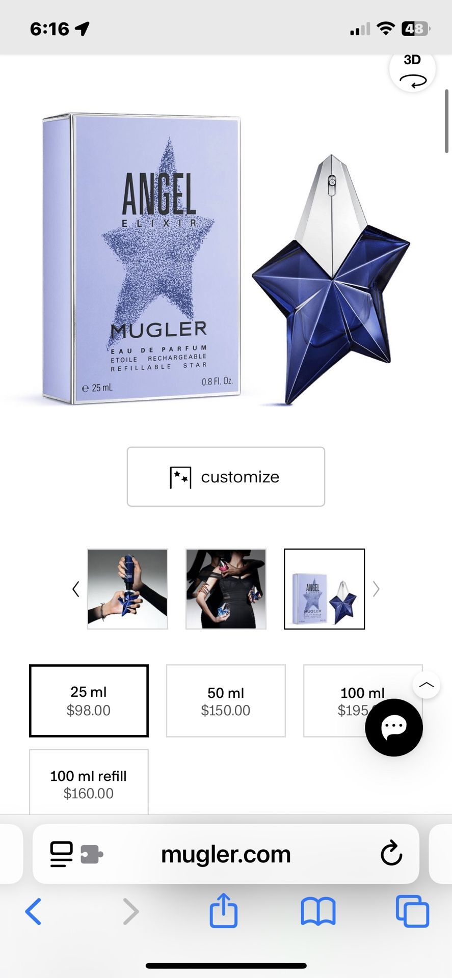 Angel Elixir Mugler Perfume