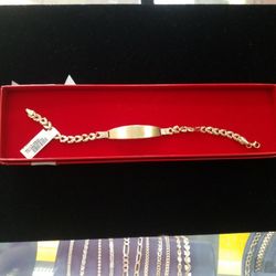 ID Bracelet 14K 5.4G