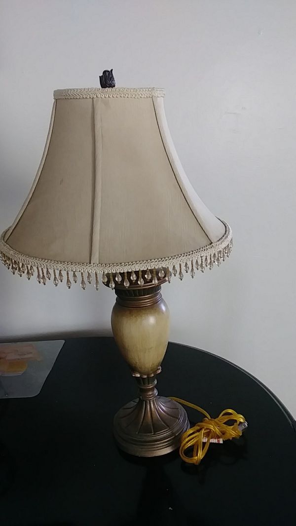 Brown Beige Lamp With Shade Works Good For In Colton Ca Offerup Brown Beige Lamp With Shade Works Good