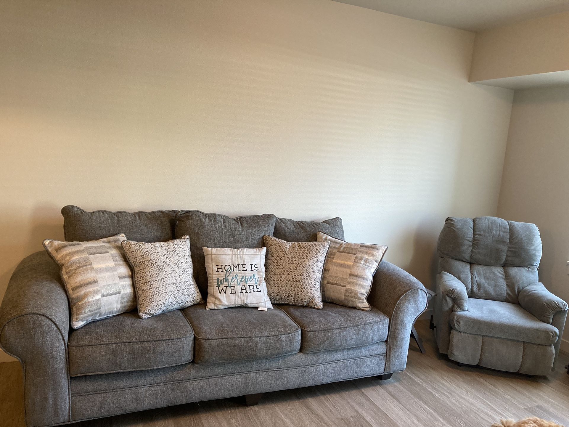 Couch and  Recliner 500 For Set !