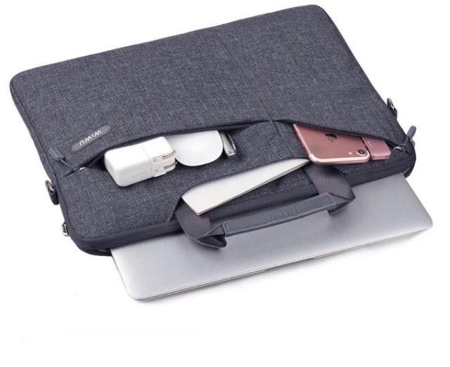 New!DiXiS voyage sleeve Designed for MacBook 13.3". Black/grey. Pick up only