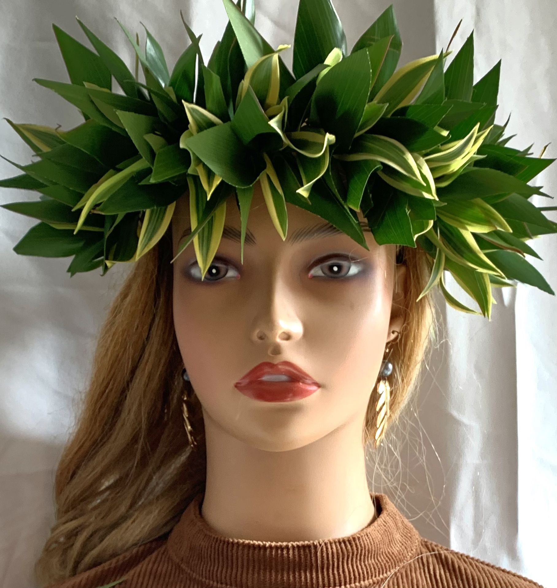 To Leaf Haku Head Crown Freshly Made
