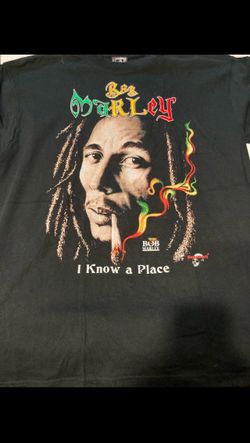 Bob Marley I Know A Place Size XL T-Shirt
