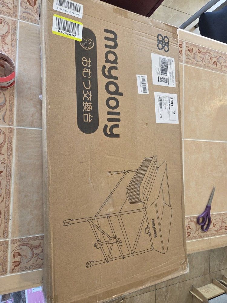 Maydolly Grey Changing Table