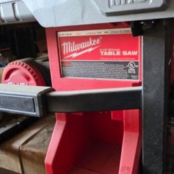 M18 Milwaukee 10" Table Saw, Tool Only
