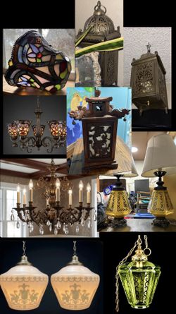 Collection Of Vintage Lamps - Or By Set - Shoot Me An Offer!