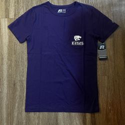 NWT Russle Athletics Kansas State Wildcats Tee Size Small