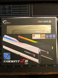 G. SKILL Trident Z5 RGB Series 32GB (2 x 16GB) 288-Pin PC RAM DDR5 7200 (PC5 57600) Desktop Memory