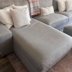 Grey Sectional  Couch