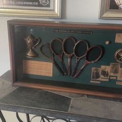 Tennis Shadowbox 20x10