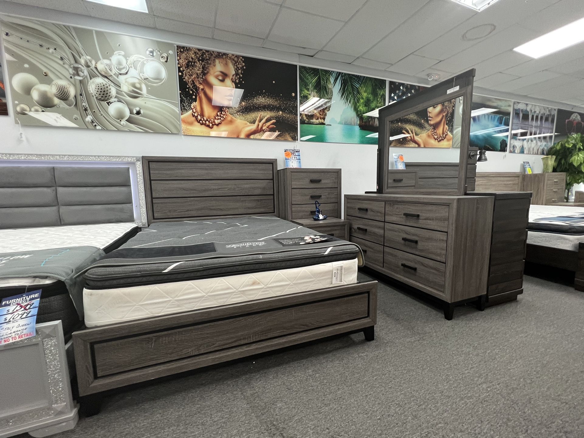 Queen Bedroom Set On Blow Out Sale For $799
