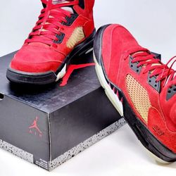 Nike Retro Air Jordans "Red Suede" Size 8.5 Suede 
