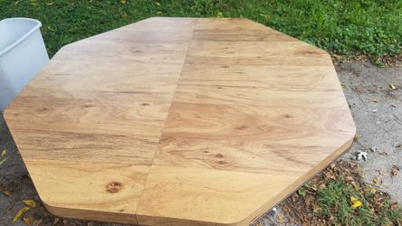 Wood lamimate dining table with leaf insert 36 x 60 wide with leaf insert