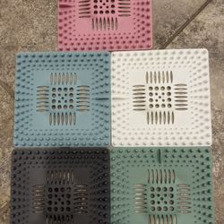 20 Hair Catchers For Showers, Sinks, Drains 