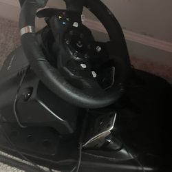 Logitech(G920)  steering wheel + pedals 