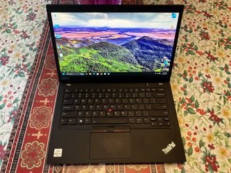 Nice, fast Lenovo ThinkPad 14s Gen 1 14.0” i7-10610U 16GIG 256GIG NVMe SSD W11 Home MS Office 2010 Pro.