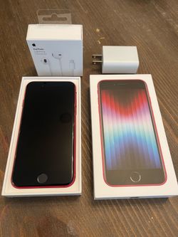 iPhone SE 3rd Gen 128Gb Red AT&T network