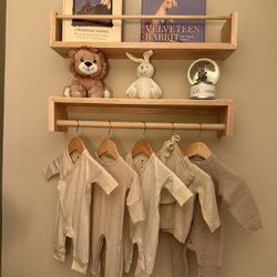 Custom Nursery shelves 