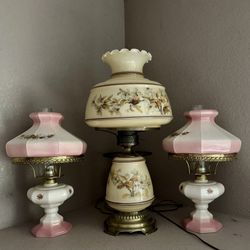 Oil Lamps (Vintage Set)
