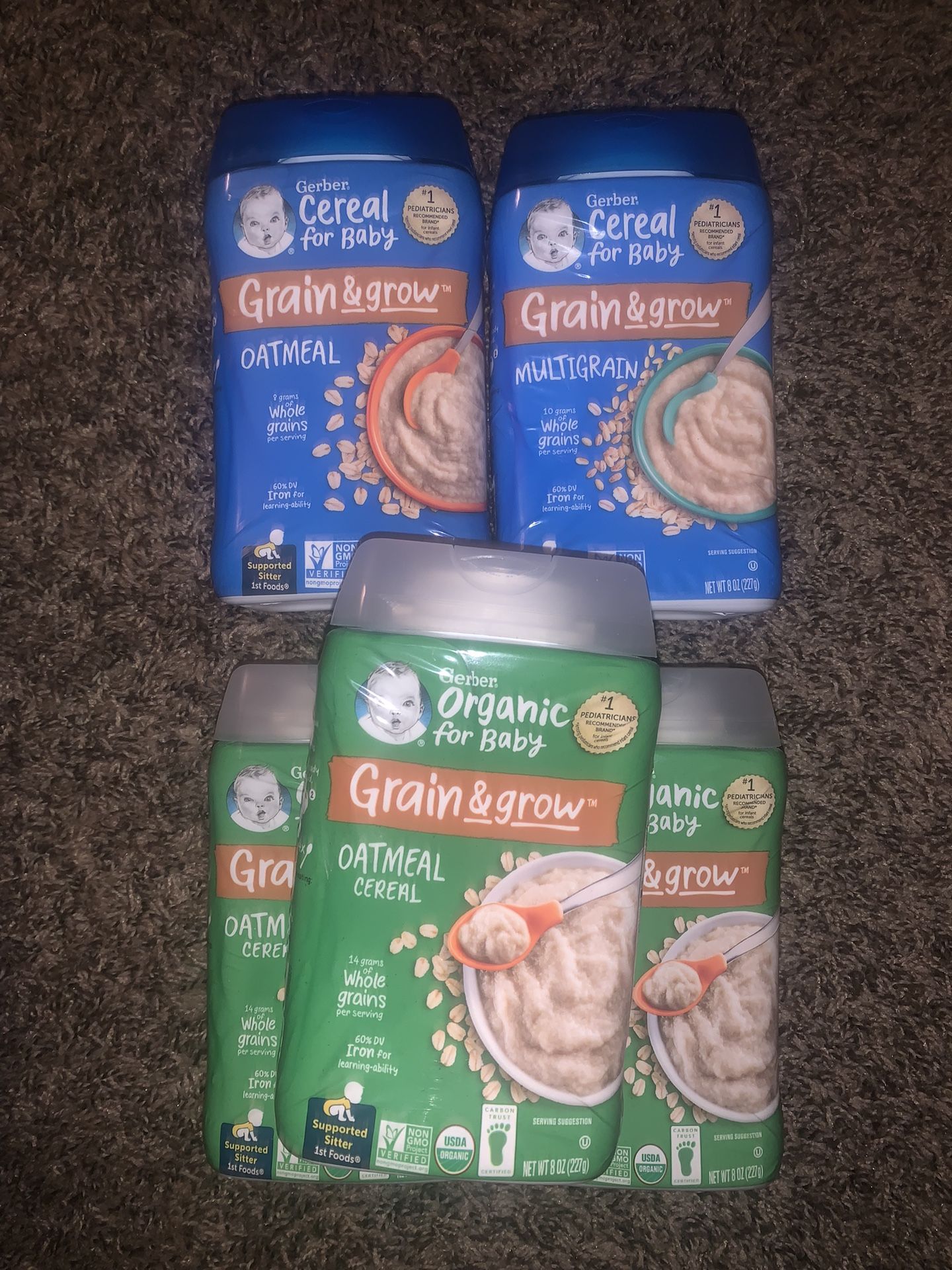 Leftover baby supplies