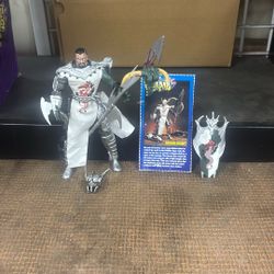 Dragon Blade 1996 Mcfarlane Toys Total Chaos Series 1 Figure Loose Complete