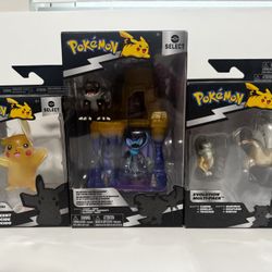 Pokèmon Select Figures Mountain Cave Environment, Cubone, Marowak & Pikachu
