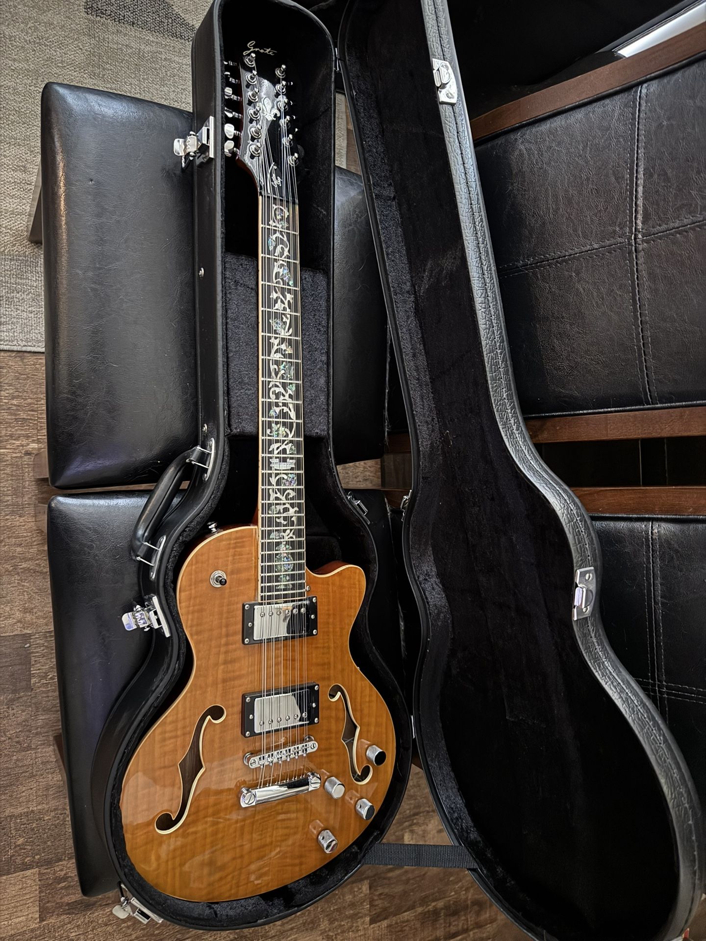 12 String Semi-Hollow Electric Guitar