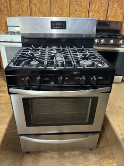 Stove gas Frigidaire stainless steel 5 burner