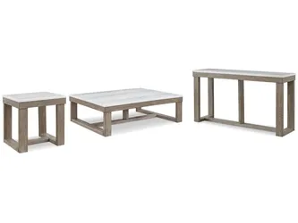 Brand New Ashley Loyaska Sofa Table + End Table Set