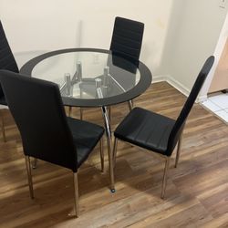 Dinner Room Table With 4 Chairs All New Furniture And Free Delivery 