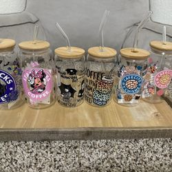 Glass Tumblers $10 (Made To Order)